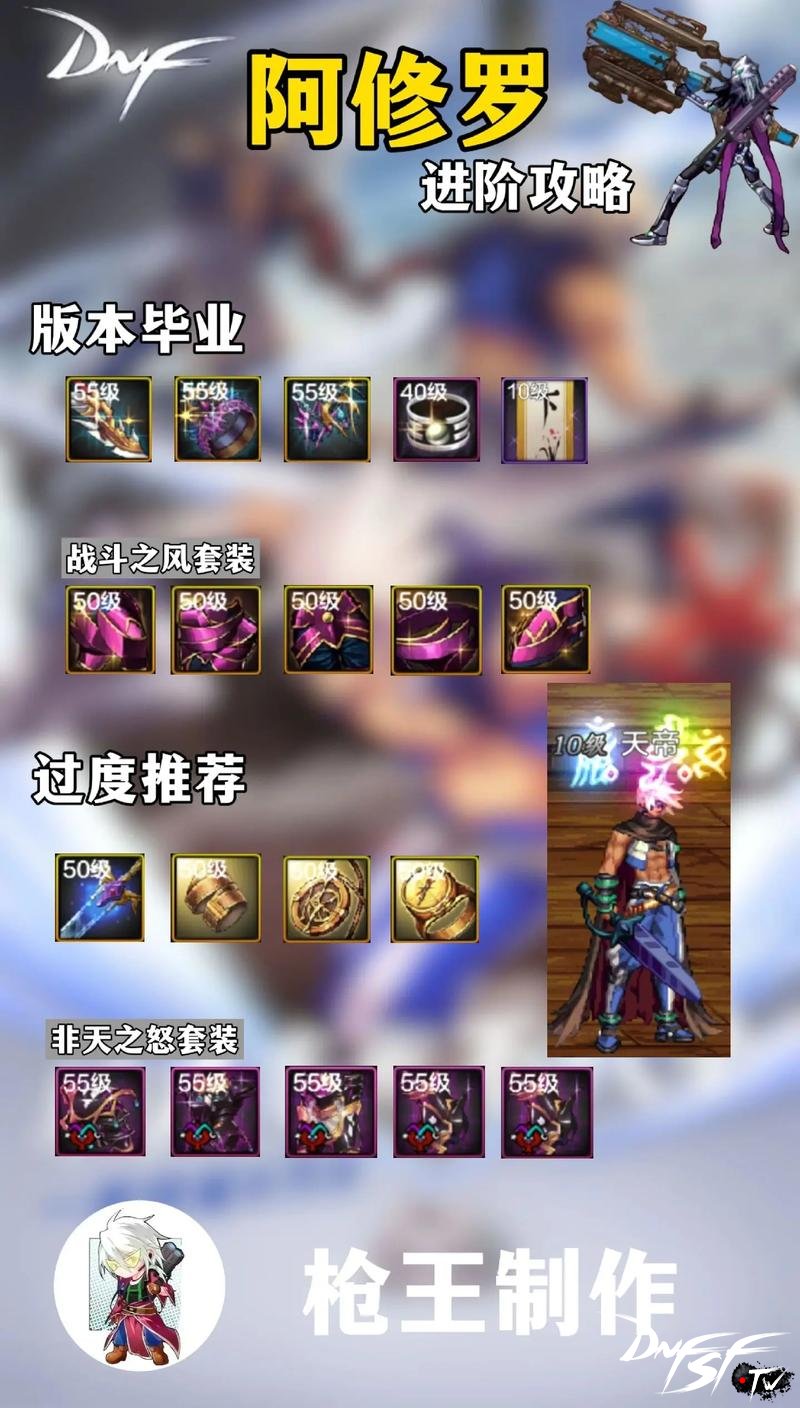 dnf60版阿修罗用什么刀？_阿修罗技能树解析_DNF60版本阿修罗技能加点攻略