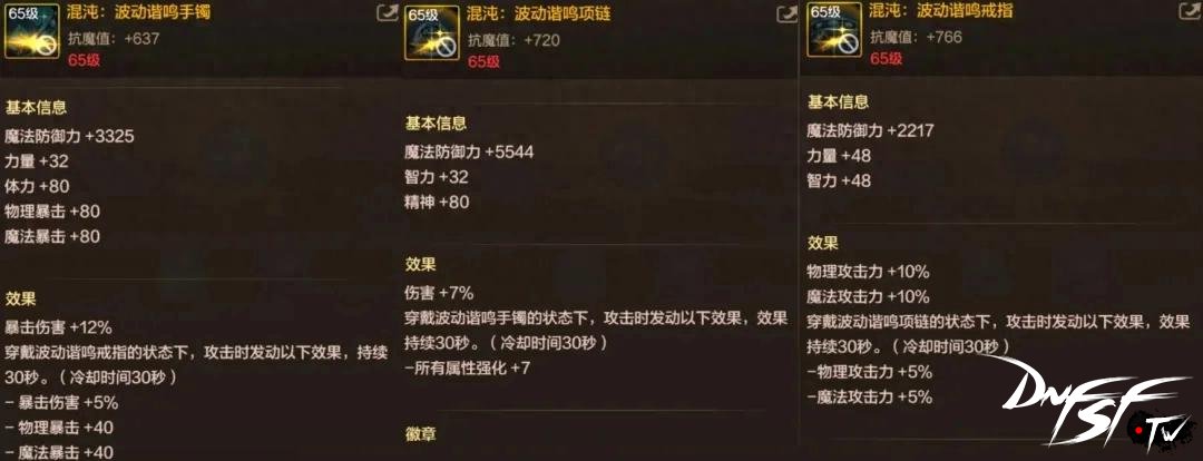 65混沌首饰属性提升_dnf60级史诗首饰有哪些？_60级首饰套升级