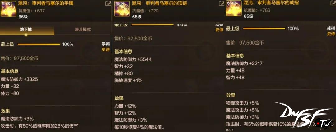 65混沌首饰属性提升_60级首饰套升级_dnf60级史诗首饰有哪些？