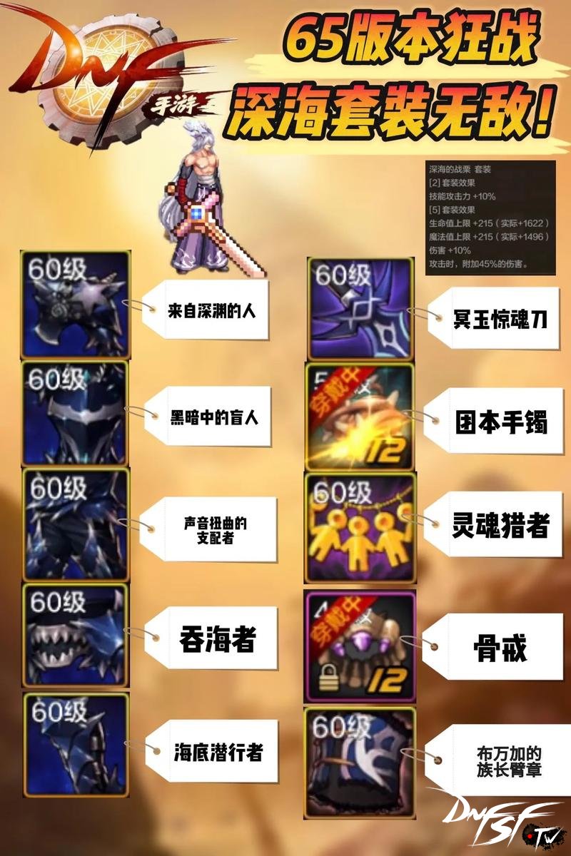 DNF60版本攻略_DNF60版本毕业指南_dnf60级弹药穿什么装备？