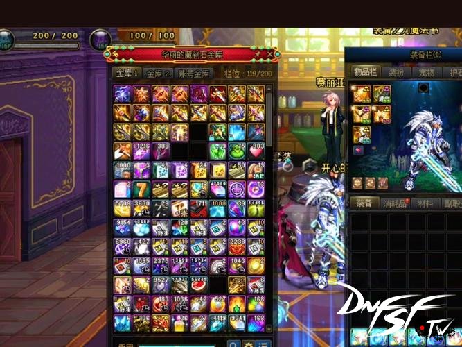 dnf账号仓库上限多少_dnf60级账号金库怎么弄？_dnf金项链账号算吗
